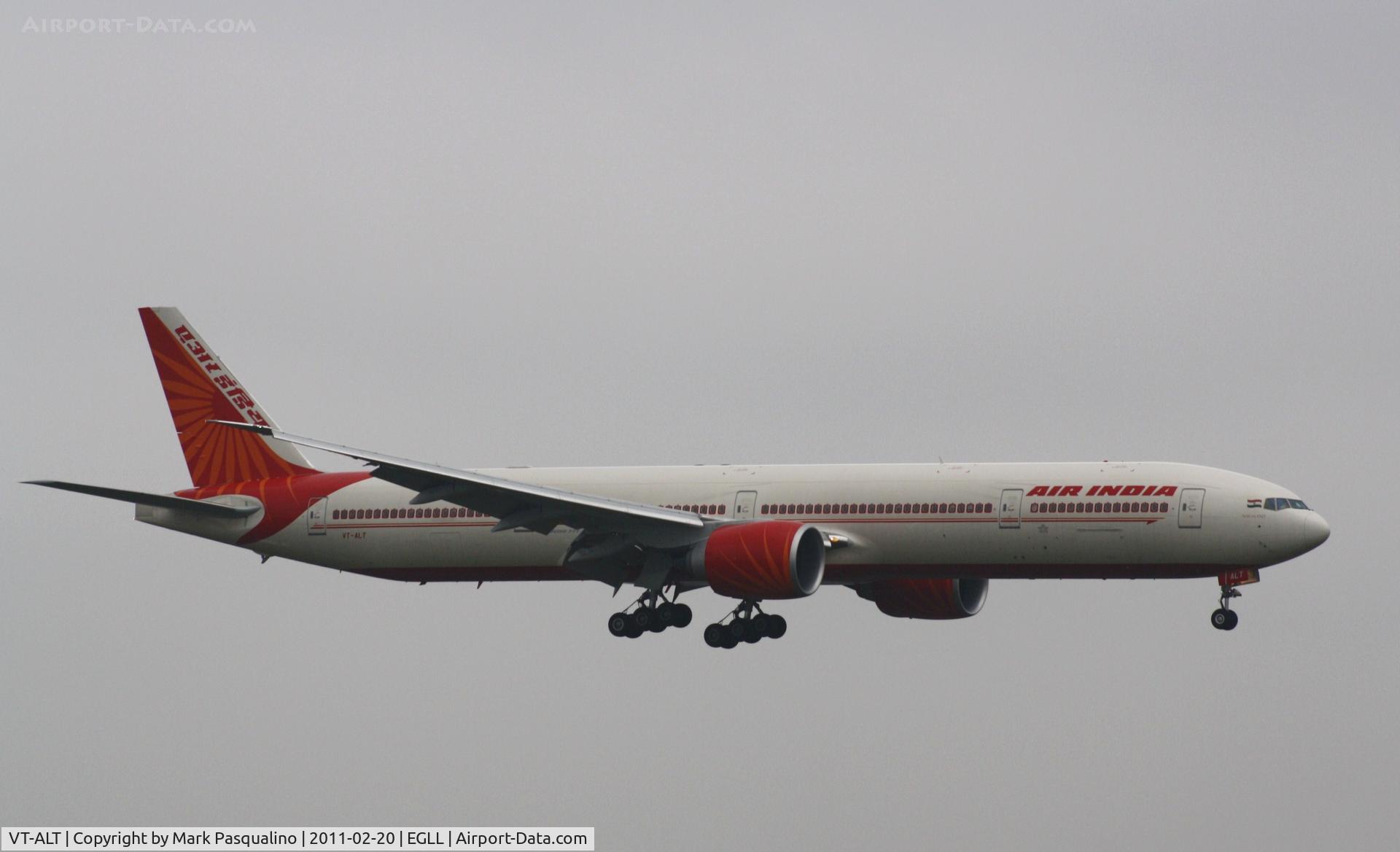 VT-ALT, 2010 Boeing 777-337/ER C/N 36318, Boeing 777-300ER