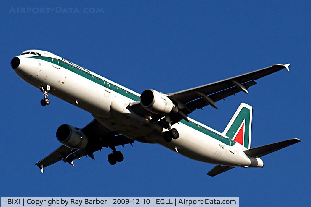 I-BIXI, 1994 Airbus A321-112 C/N 494, Airbus A321-112 [0494] (Alitalia) Home~G 10/12/2009.