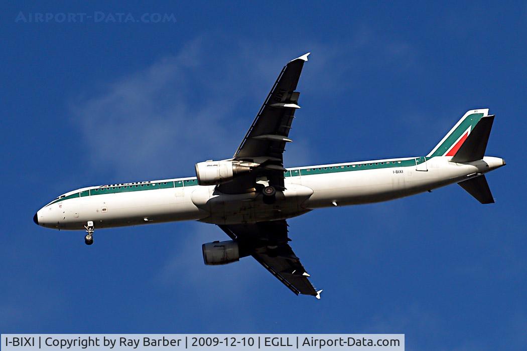 I-BIXI, 1994 Airbus A321-112 C/N 494, Airbus A321-112 [0494] (Alitalia) Home~G 10/12/2009.