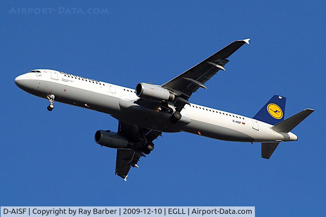 D-AISF, 2000 Airbus A321-231 C/N 1260, Airbus 321-231 [1260] (Lufthansa) Home~G 10/12/2009