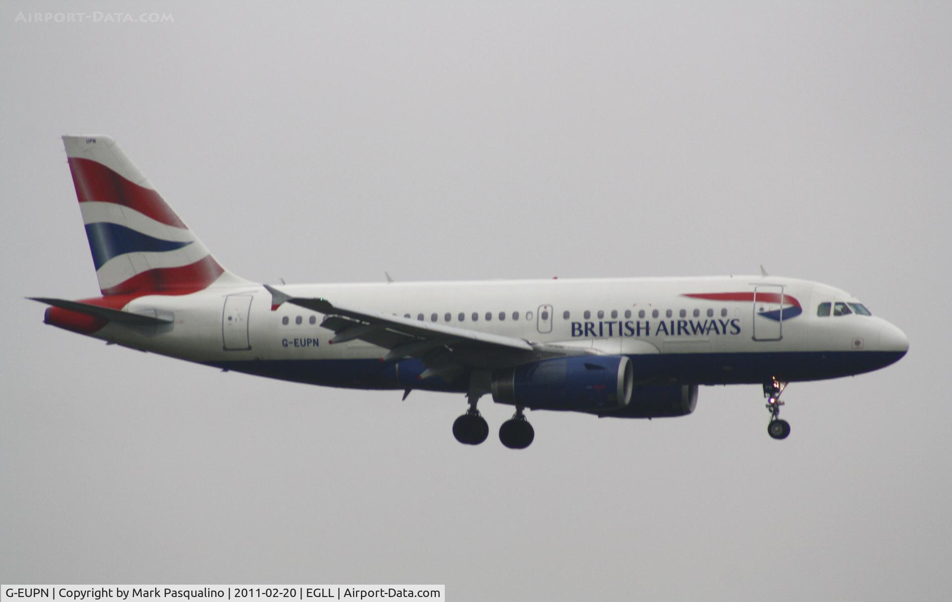 G-EUPN, 2000 Airbus A319-131 C/N 1261, Airbus A319