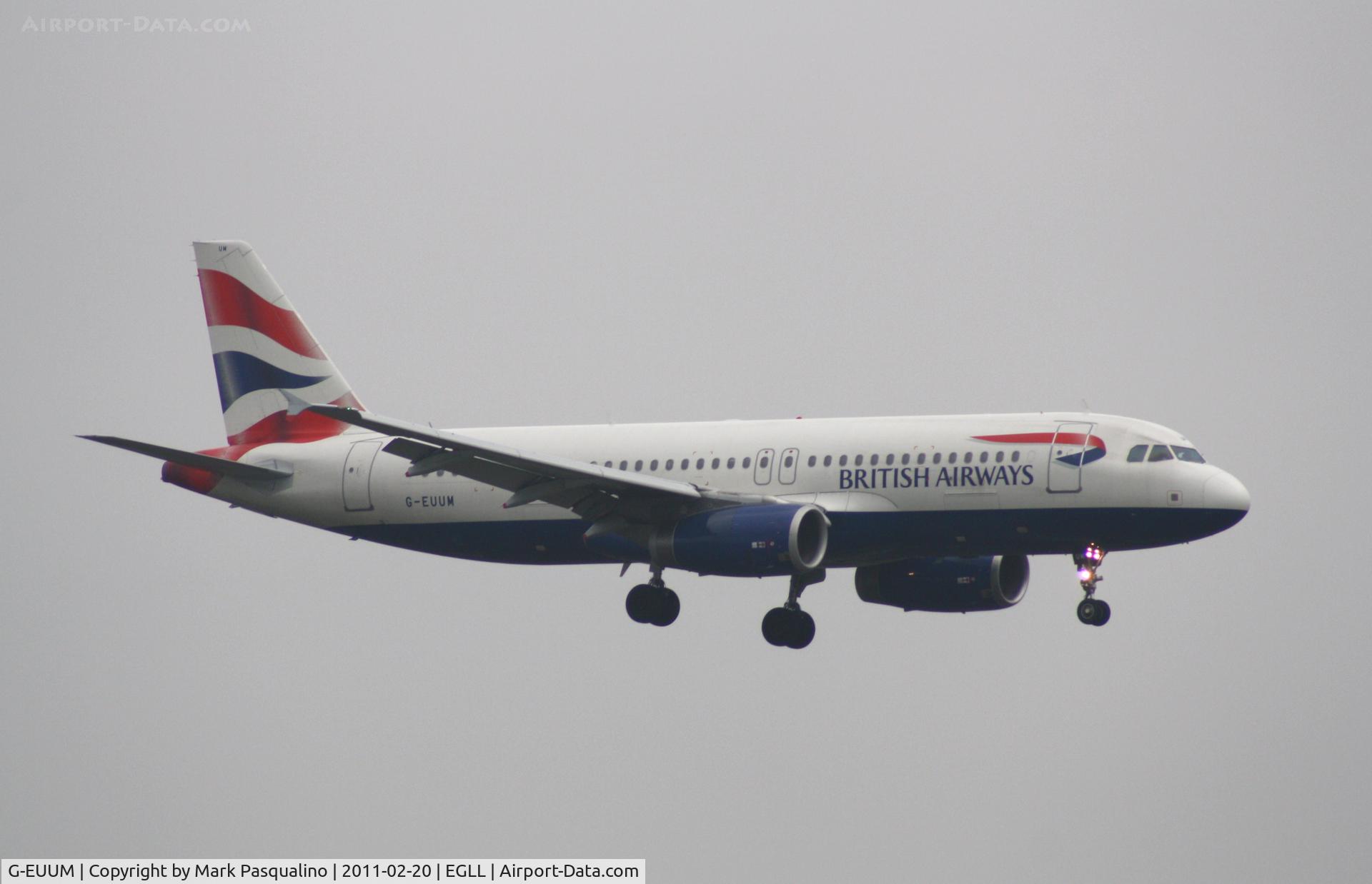 G-EUUM, 2002 Airbus A320-232 C/N 1907, Airbus A320