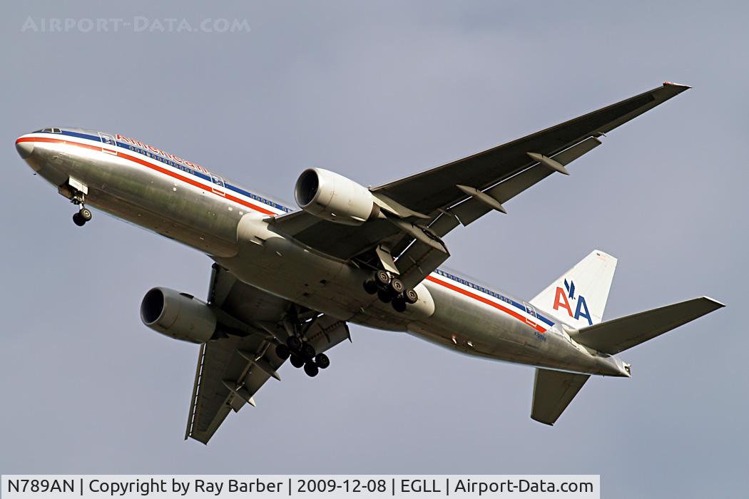 N789AN, 2000 Boeing 777-223 C/N 30252, Boeing 777-223ER [30252] (American Airlines) Home~G 08/12/2009