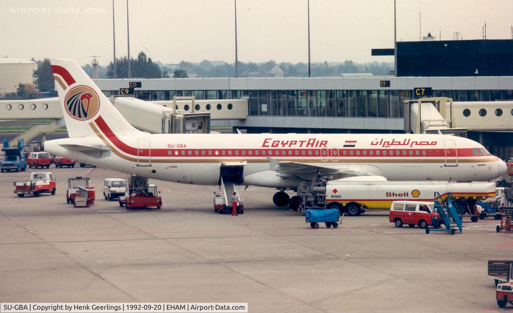 SU-GBA, 1991 Airbus A320-231 C/N 165, EgyptAir