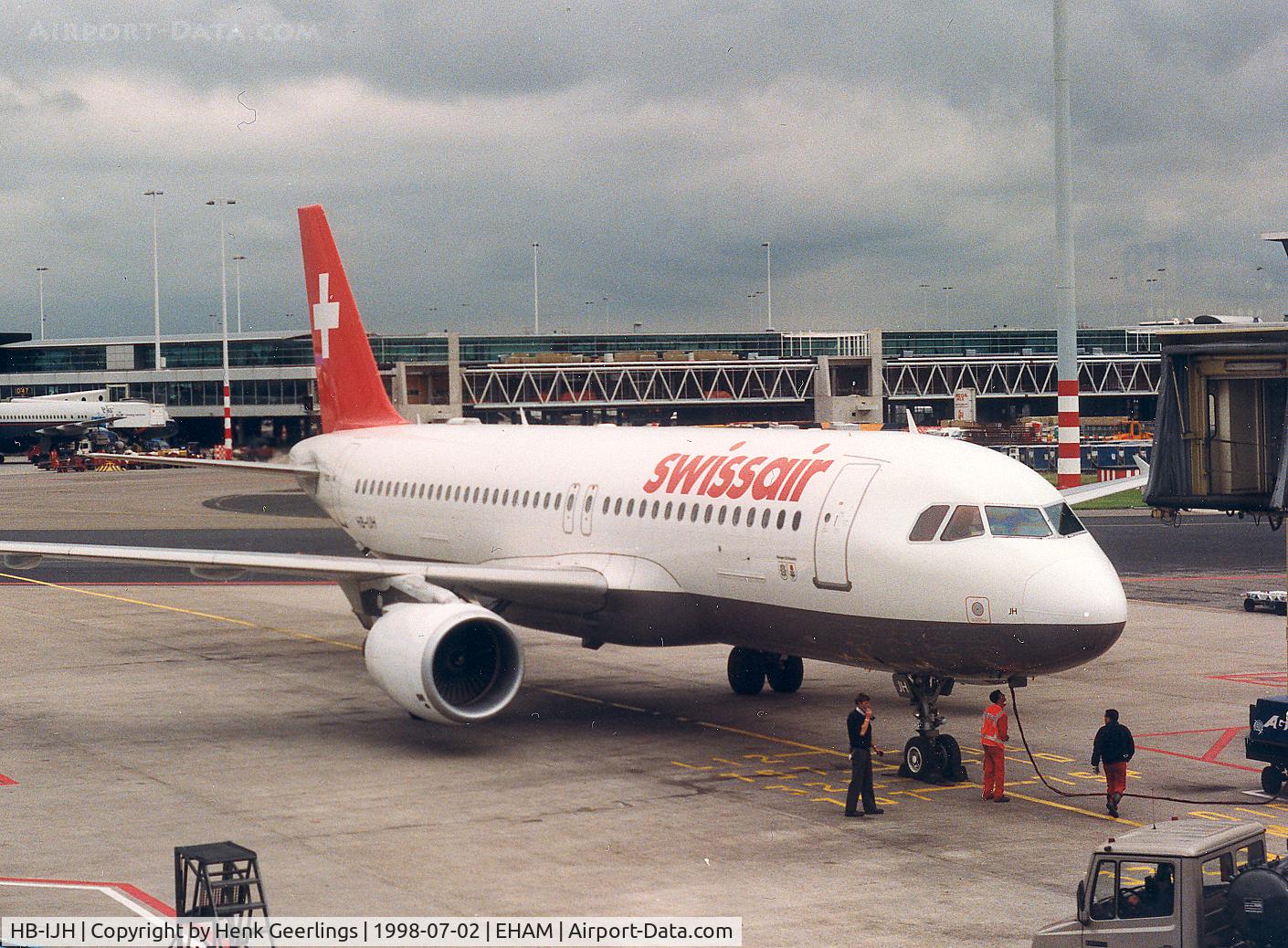HB-IJH, 1996 Airbus A320-214 C/N 574, Swissair