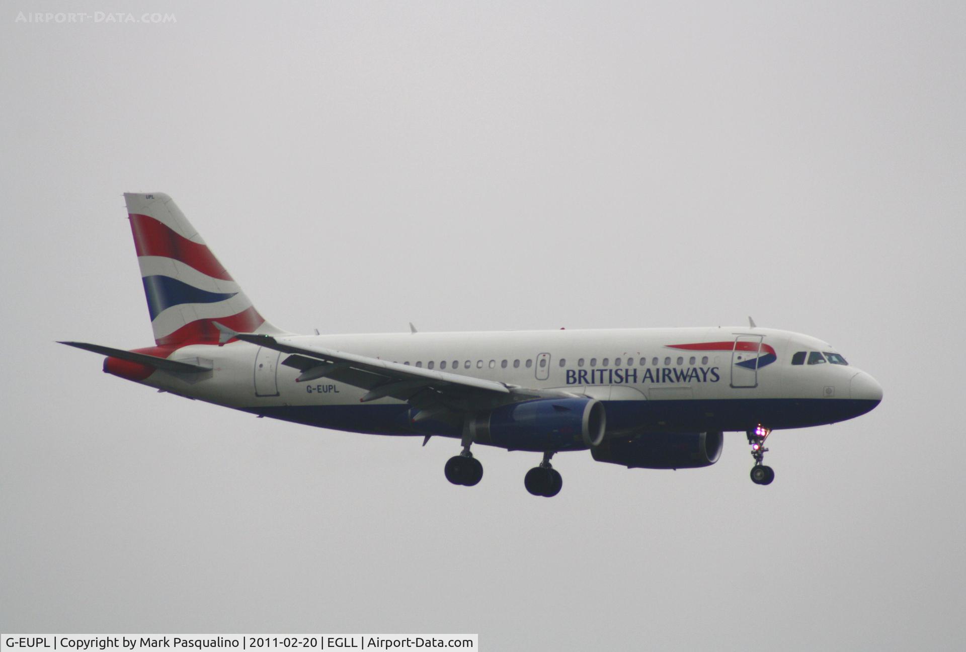 G-EUPL, 2000 Airbus A319-131 C/N 1239, Airbus A319