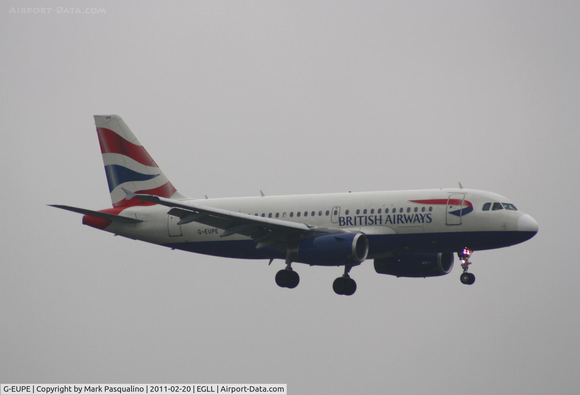 G-EUPE, 2000 Airbus A319-131 C/N 1193, Airbus A319