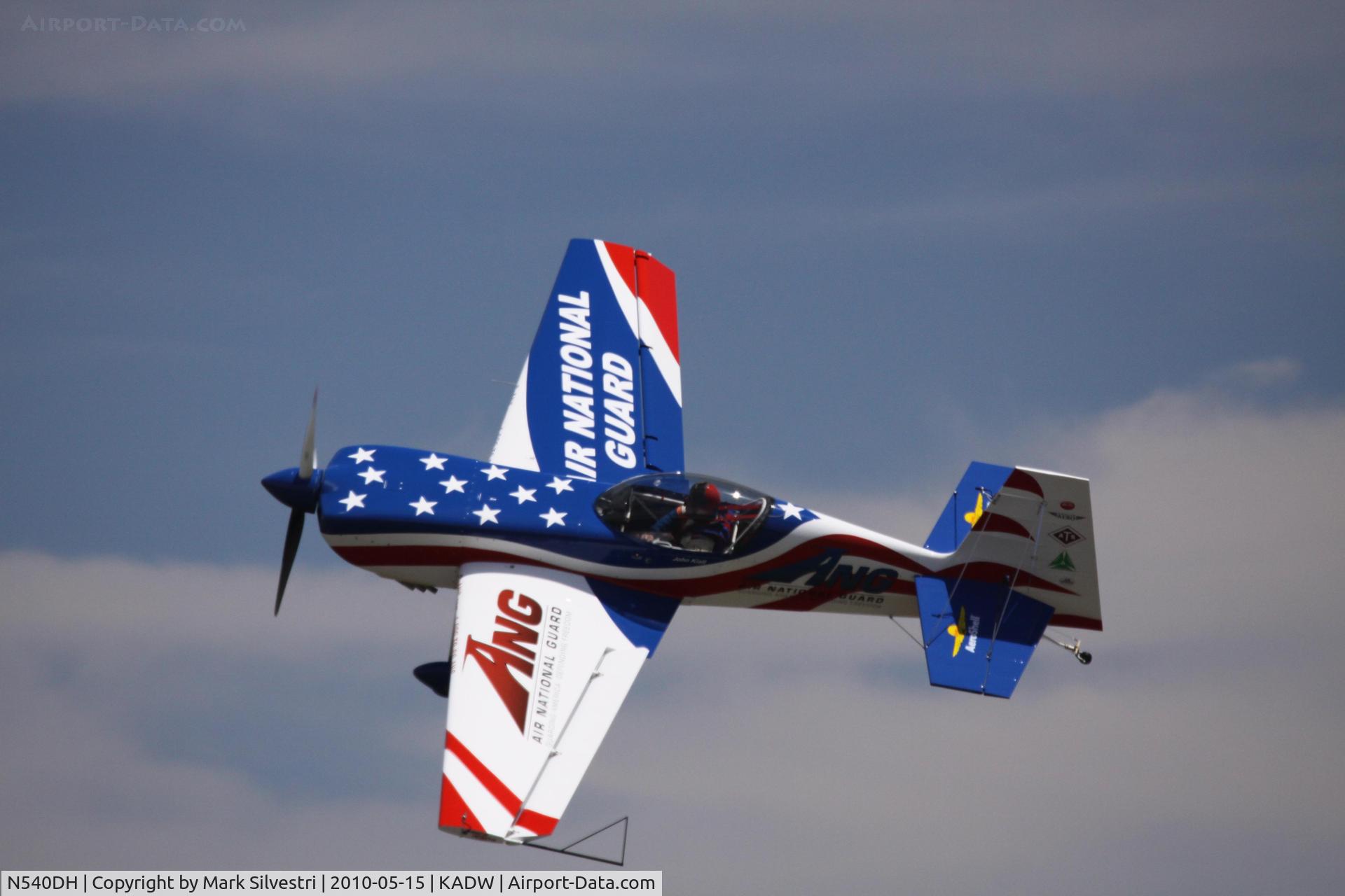 N540DH, 1995 Staudacher S-300D C/N 20, Joint Base Andrews 2010 - John Klatt