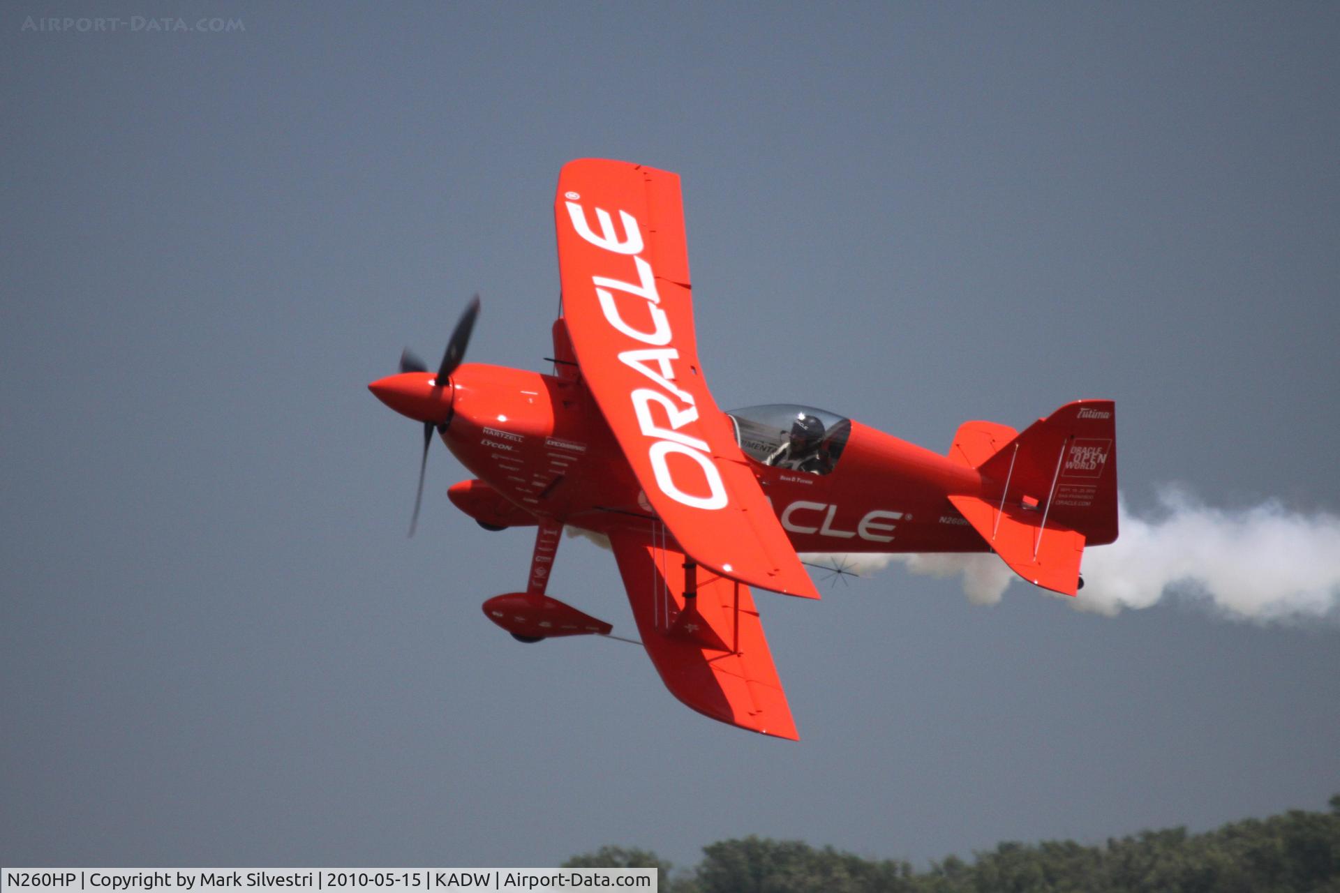 N260HP, 2010 Aviat Pitts S-1S C/N 0001, Joint Base Andrews 2010