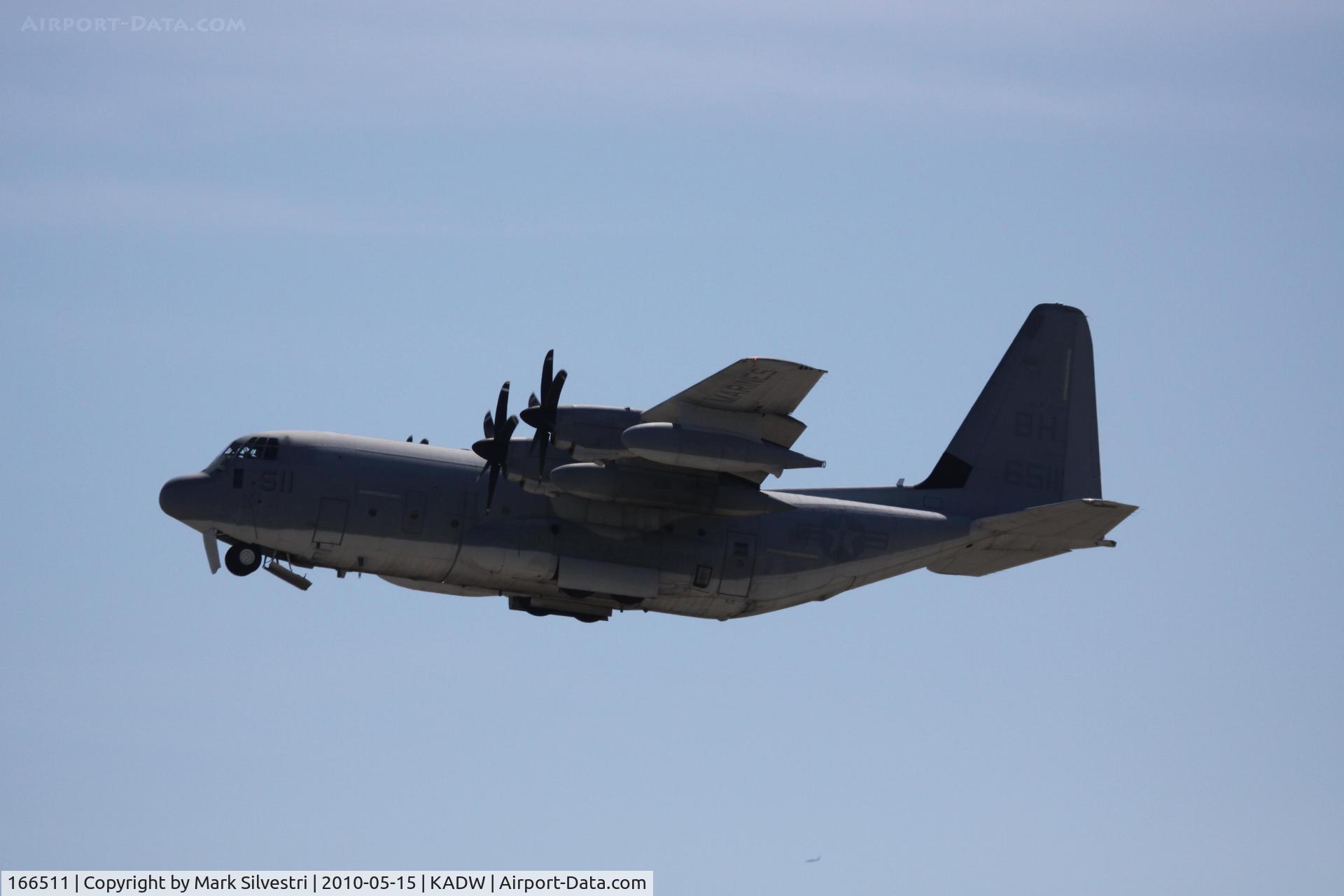166511, Lockheed Martin KC-130J Harvest Hawk Hercules C/N 382-5553, Joint Base Andrews 2010