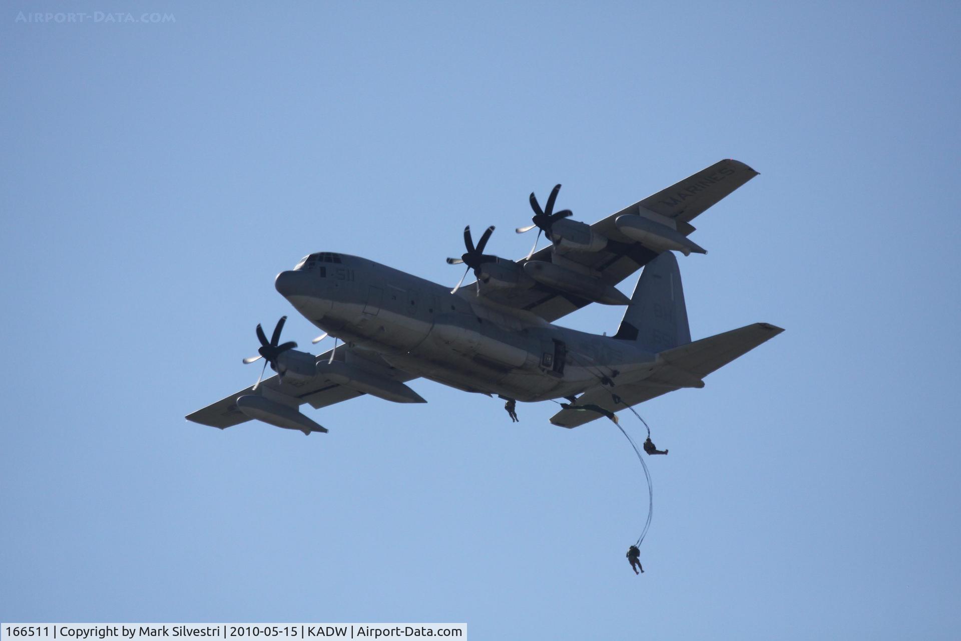 166511, Lockheed Martin KC-130J Harvest Hawk Hercules C/N 382-5553, Joint Base Andrews 2010