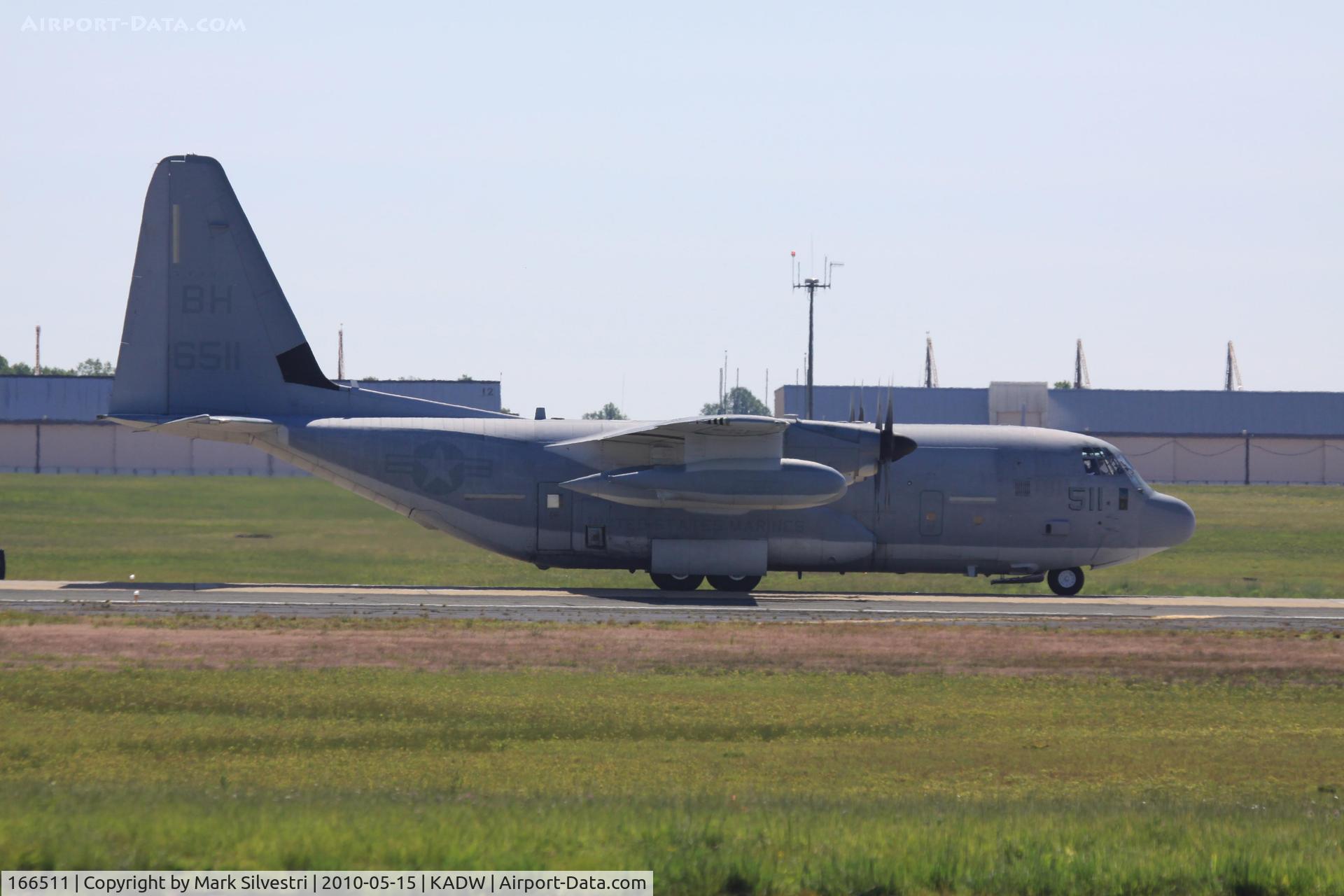 166511, Lockheed Martin KC-130J Harvest Hawk Hercules C/N 382-5553, Joint Base Andrews 2010