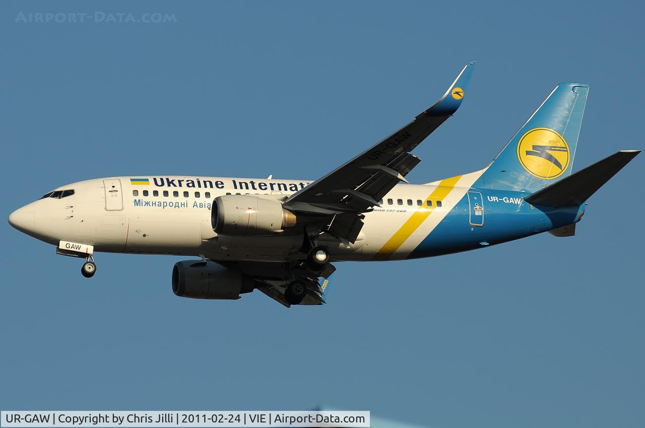 UR-GAW, 1991 Boeing 737-5Y0 C/N 24898, UAI