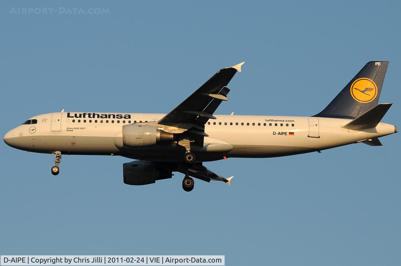 D-AIPE, 1989 Airbus A320-211 C/N 0078, DLH