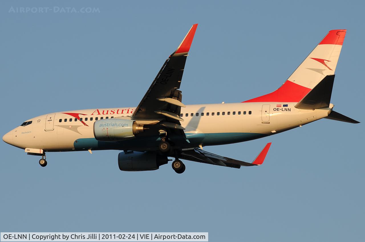 OE-LNN, 2000 Boeing 737-7Z9 C/N 30418, AUA