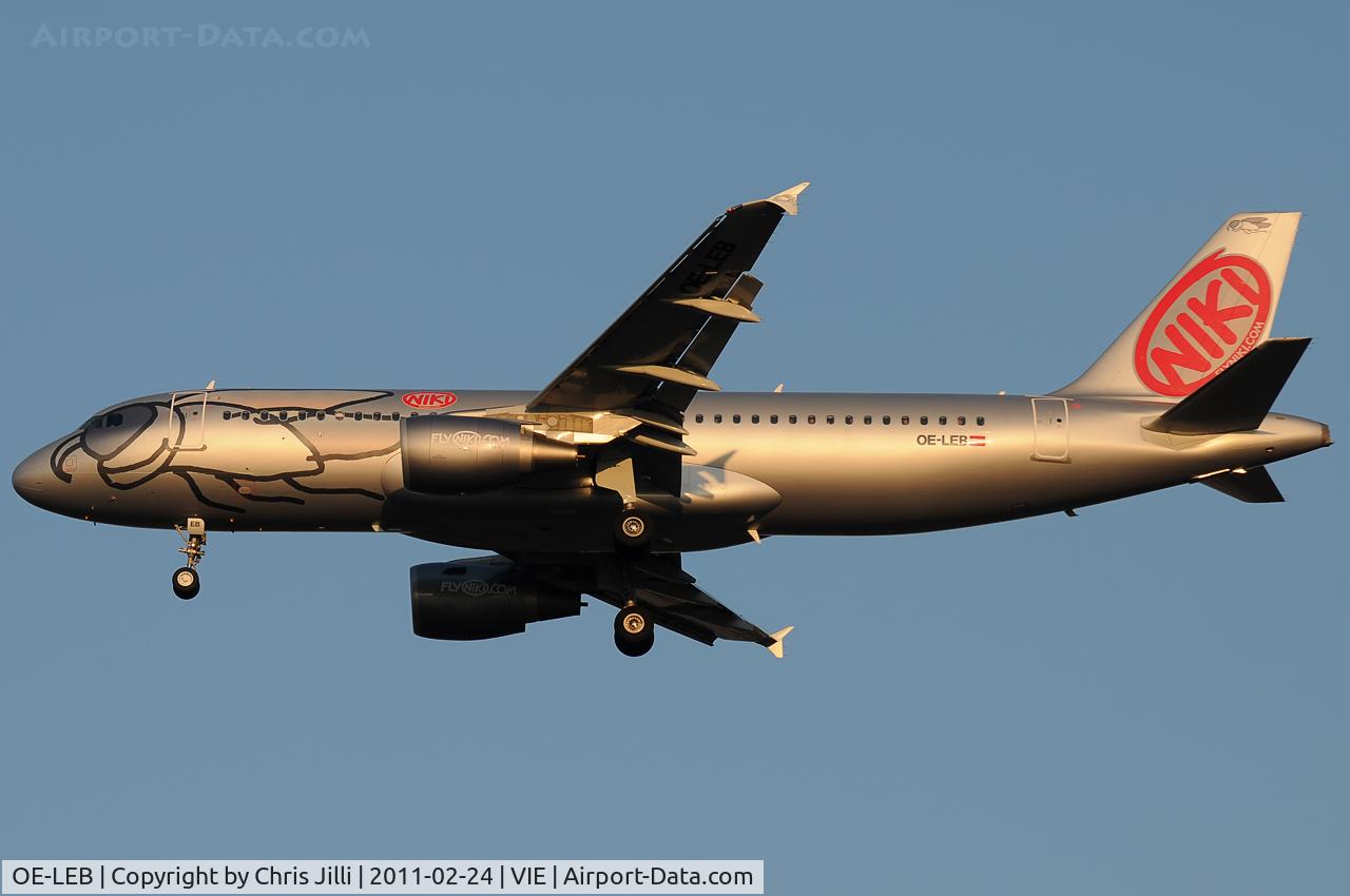 OE-LEB, 2010 Airbus A320-214 C/N 4231, NLY