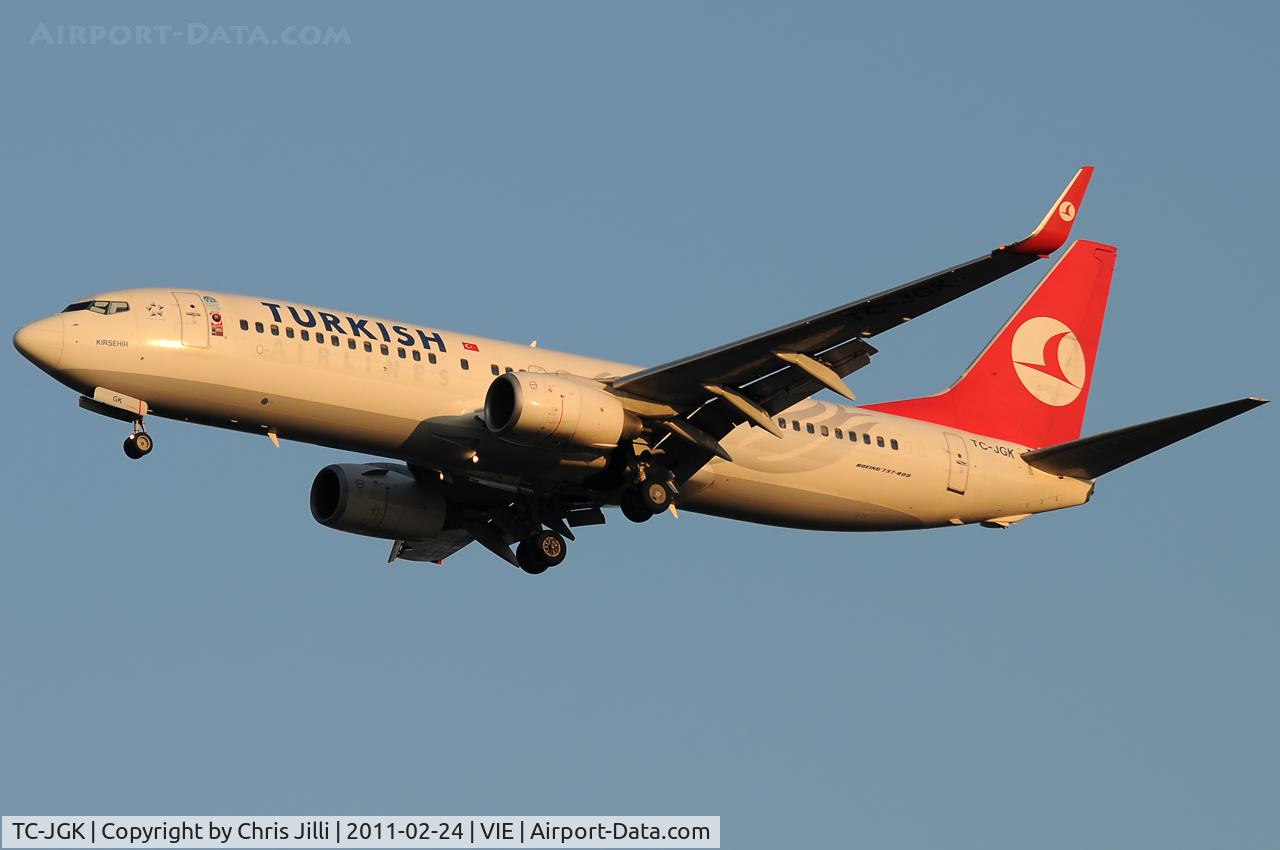 TC-JGK, 2006 Boeing 737-8F2 C/N 34409, THY