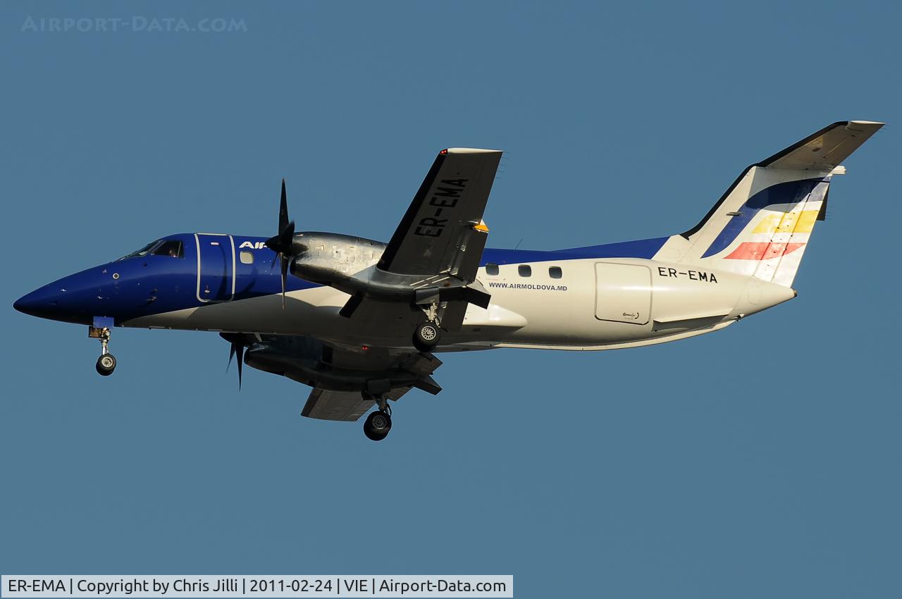 ER-EMA, 1990 Embraer EMB-120RT Brasilia C/N 120223, Air Moldova