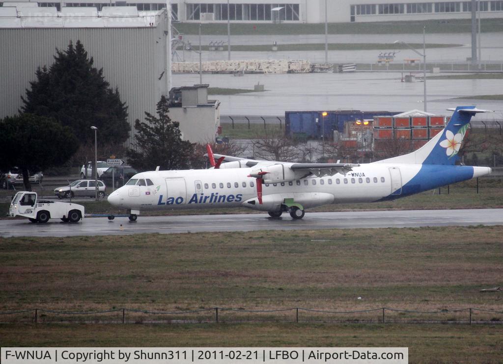 F-WNUA, 1996 ATR 42-500 C/N 503, Ex. Lao Aviation...