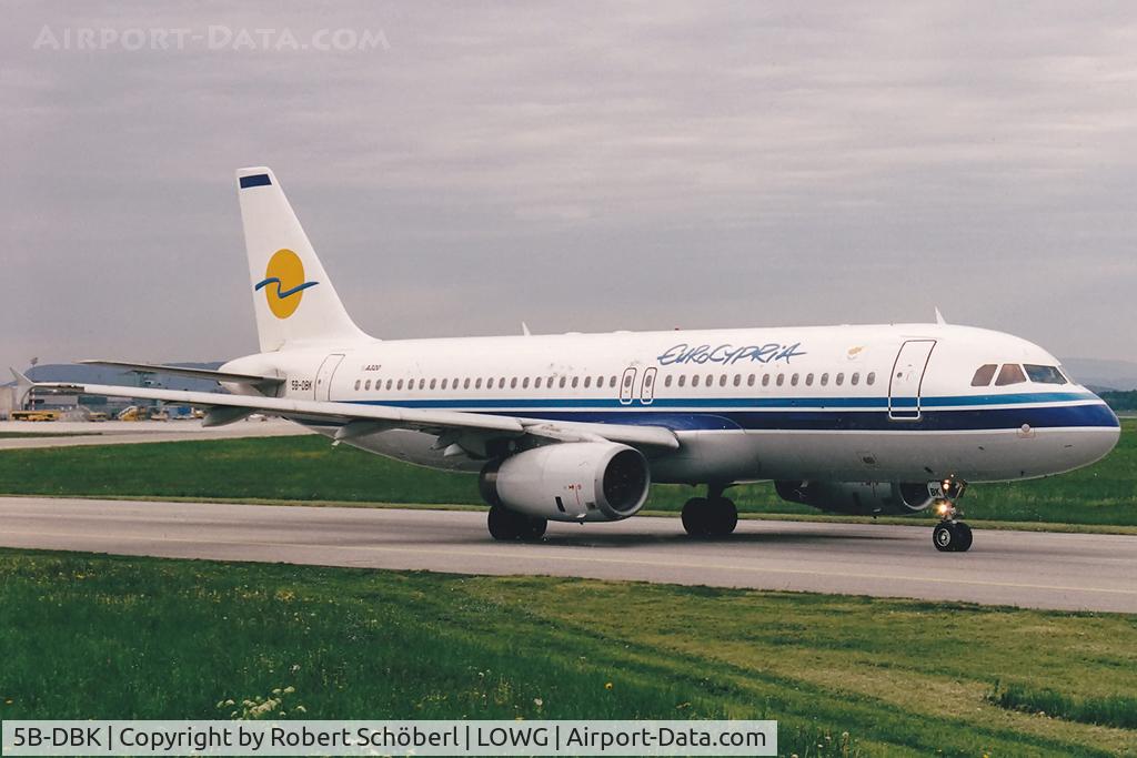 5B-DBK, 1993 Airbus A320-231 C/N 430, 5B-DBK