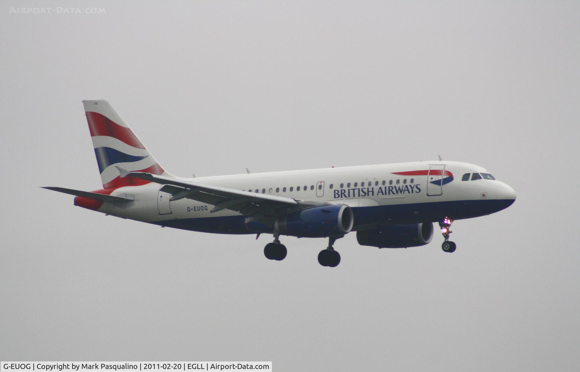 G-EUOG, 2001 Airbus A319-131 C/N 1594, Airbus A319