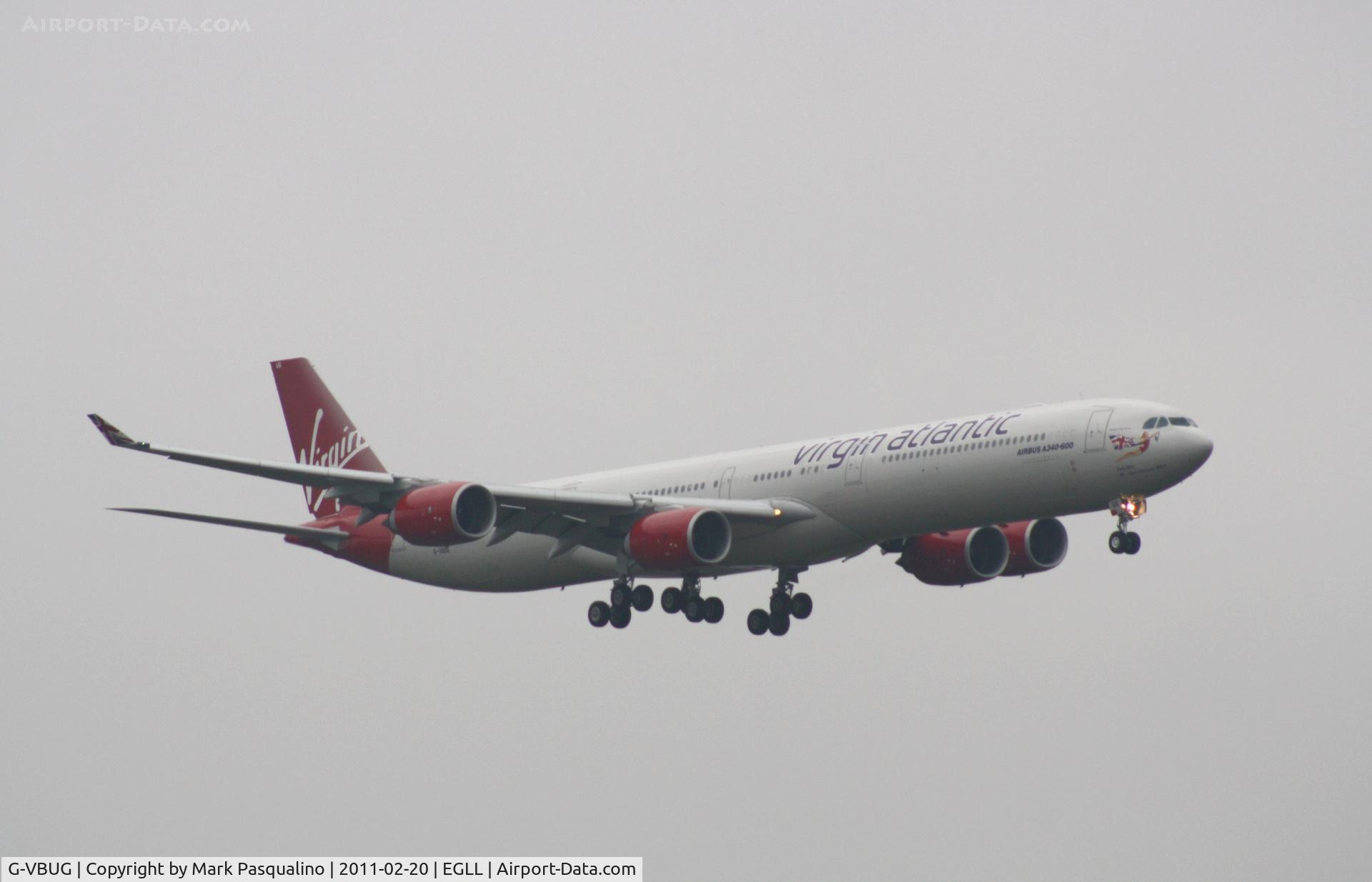 G-VBUG, 2007 Airbus A340-642 C/N 804, Airbus A340-600