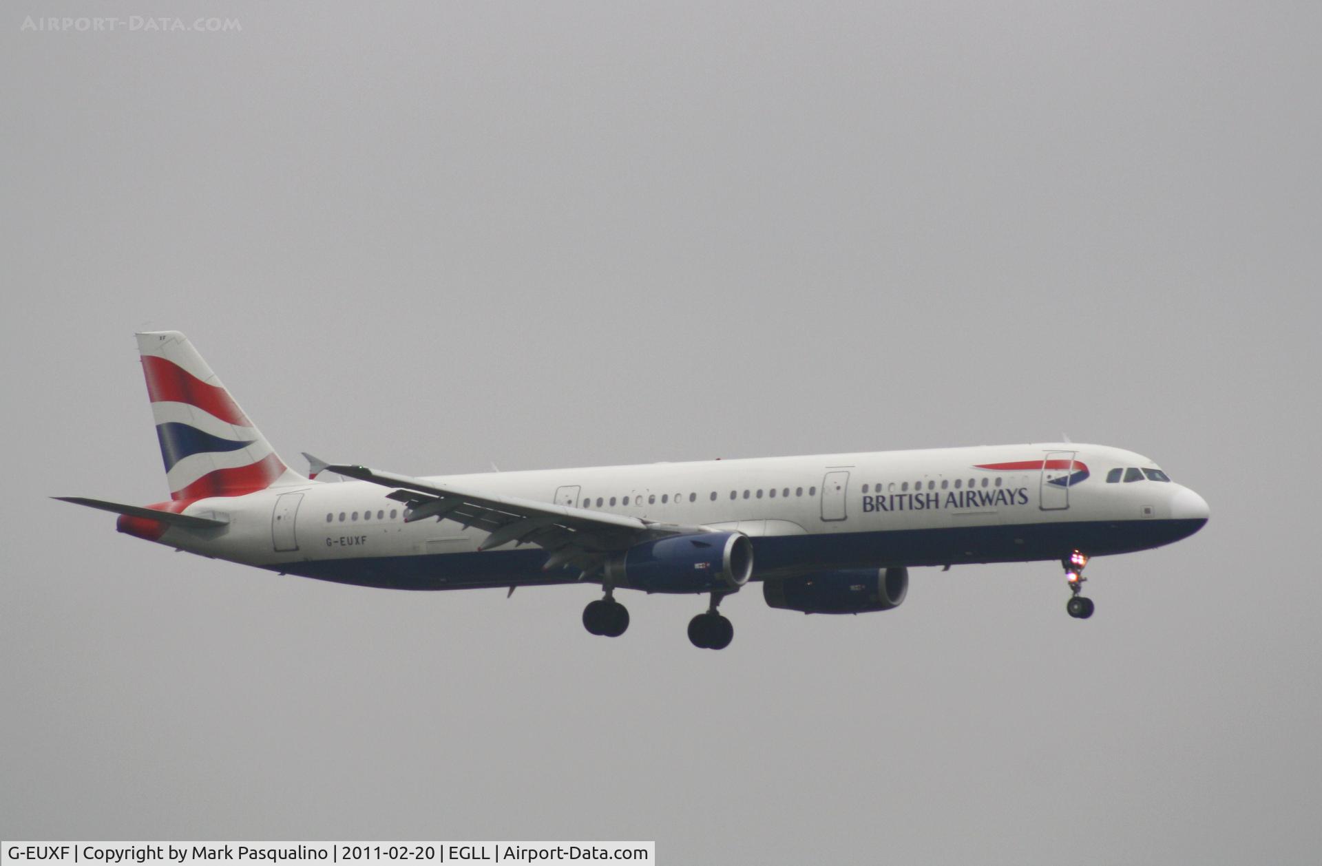 G-EUXF, 2004 Airbus A321-231 C/N 2324, Airbus A321