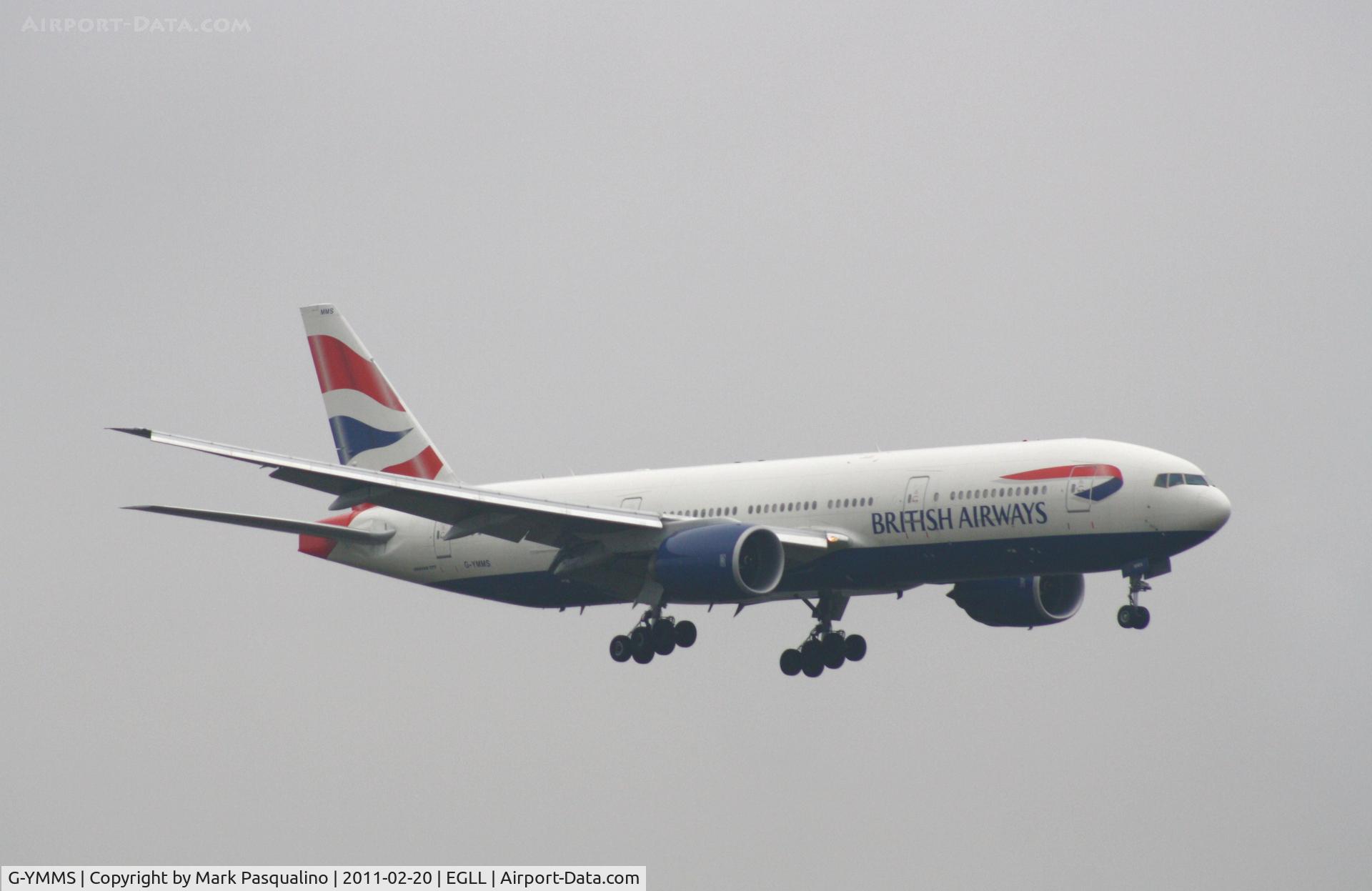 G-YMMS, 2009 Boeing 777-236/ER C/N 36517, Boeing 777-300ER