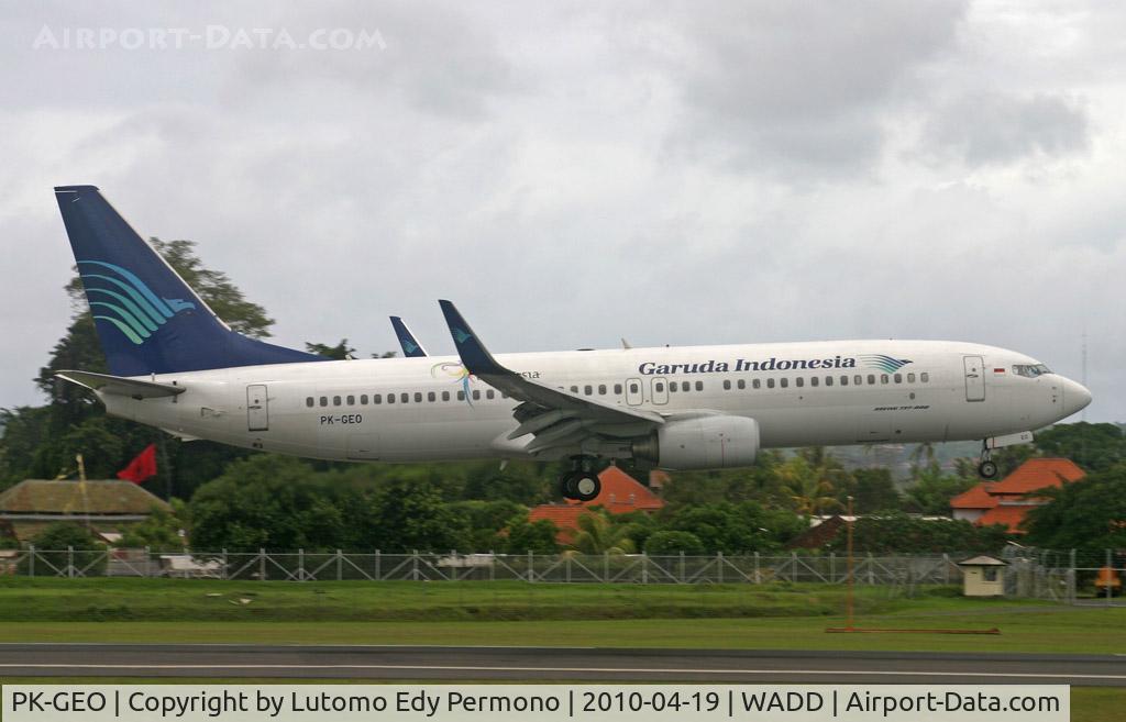 PK-GEO, 2001 Boeing 737-8AS C/N 29930, Garuda Indonesia