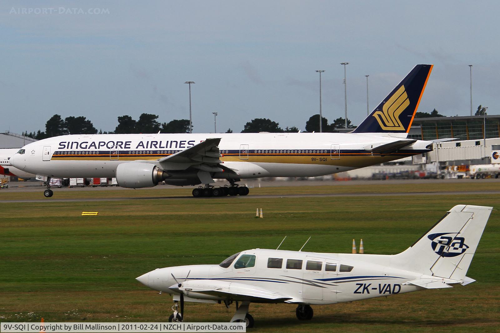 9V-SQI, 2002 Boeing 777-212/ER C/N 28530, rotating on the way back to SIN
