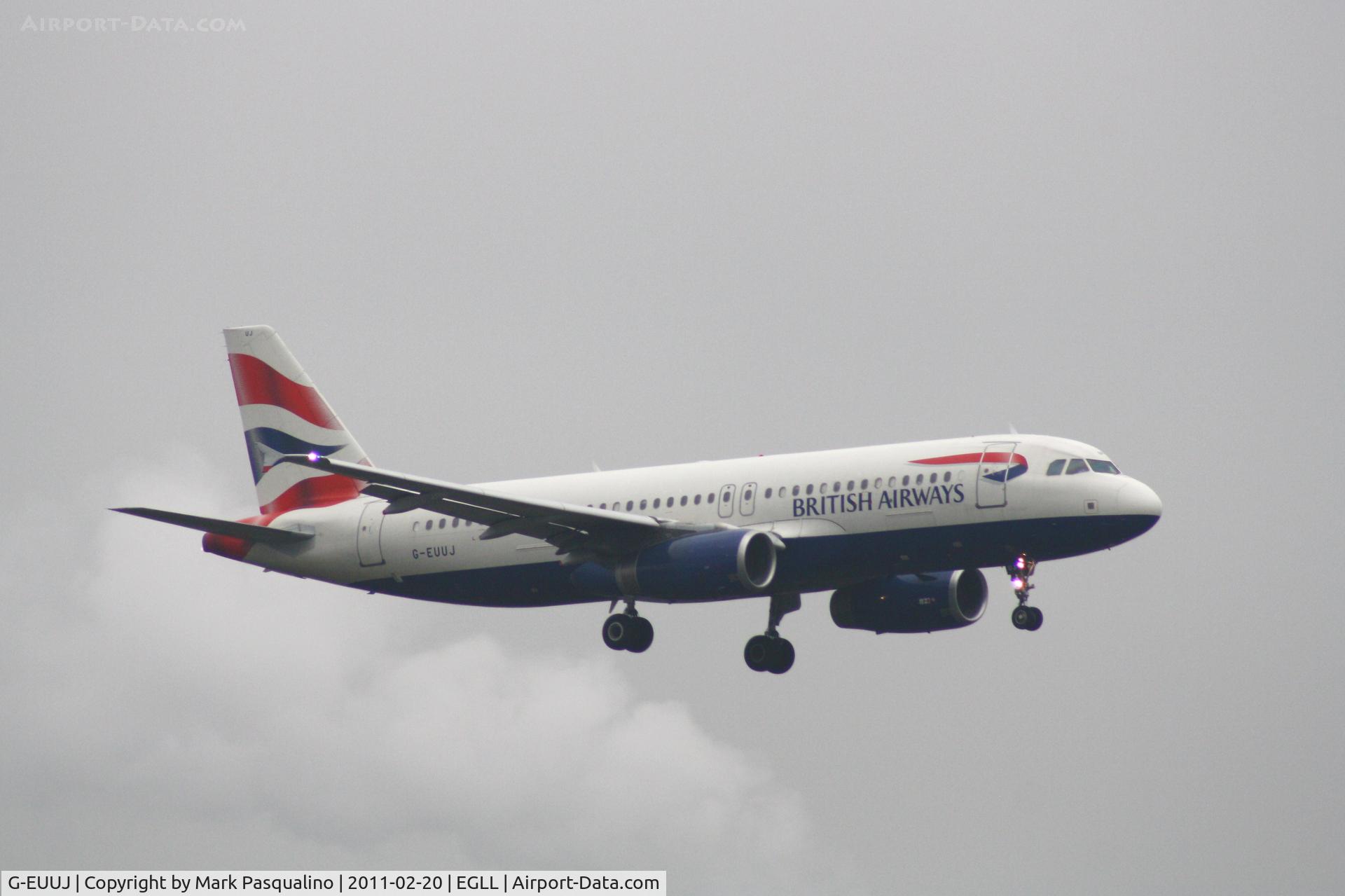 G-EUUJ, 2002 Airbus A320-232 C/N 1883, Airbus A320