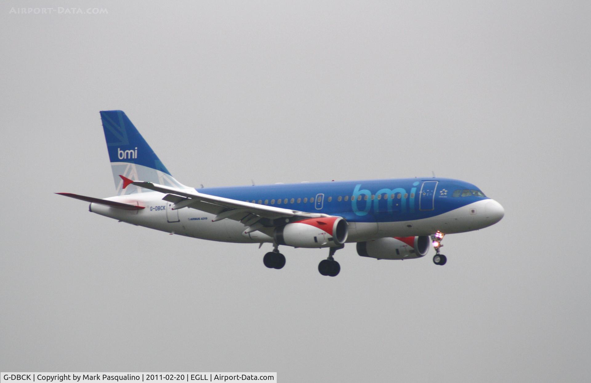 G-DBCK, 2007 Airbus A319-131 C/N 3049, Airbus A319