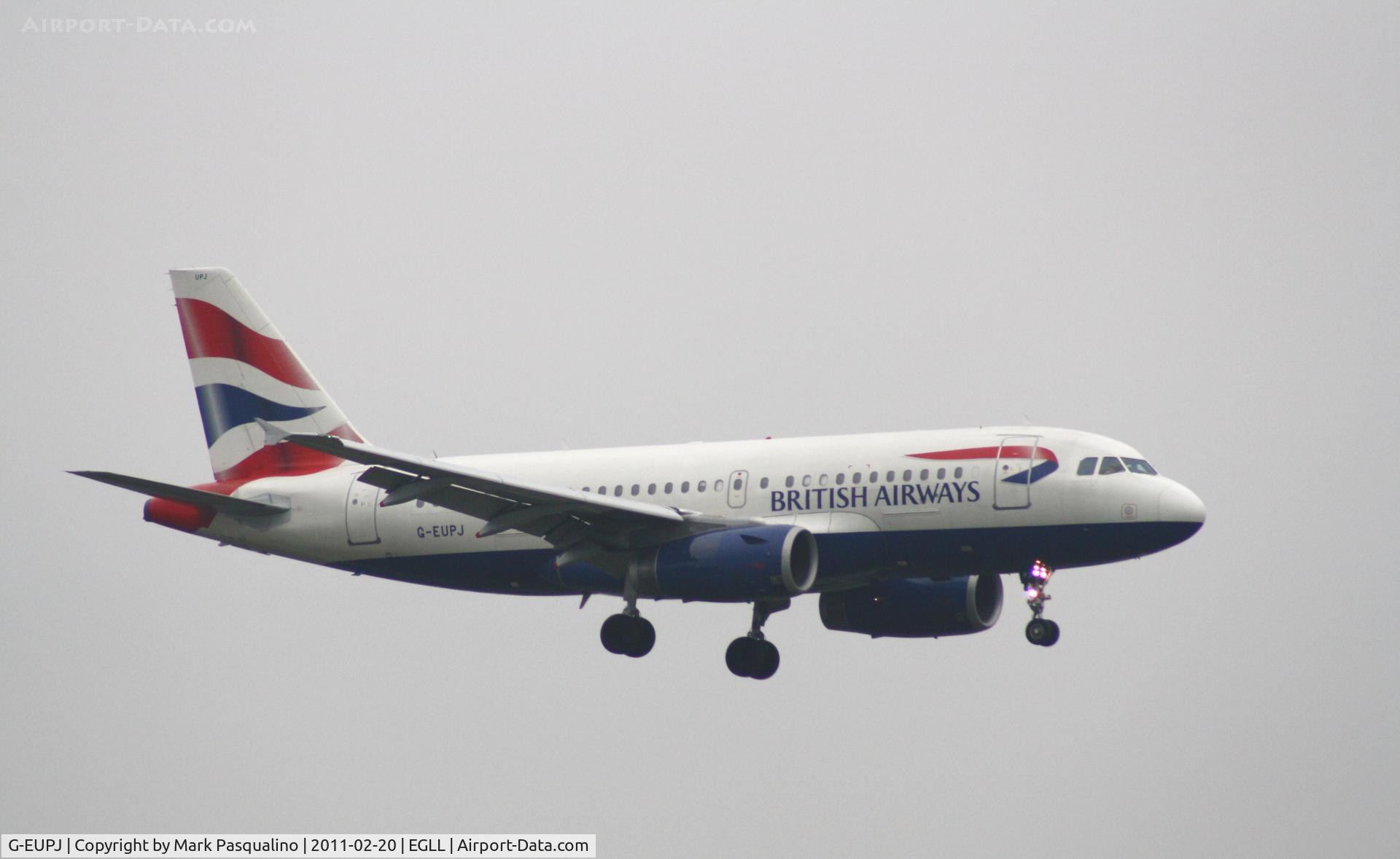 G-EUPJ, 2000 Airbus A319-131 C/N 1232, Airbus A319