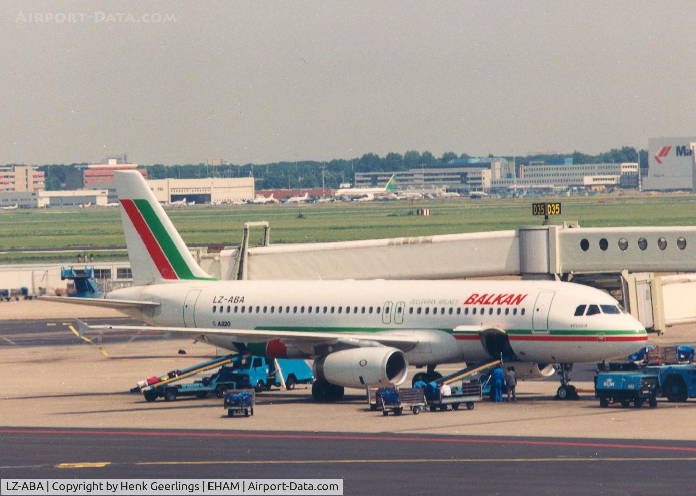 LZ-ABA, 1991 Airbus A320-231 C/N 257, Balkan-Bulgarian Airlines