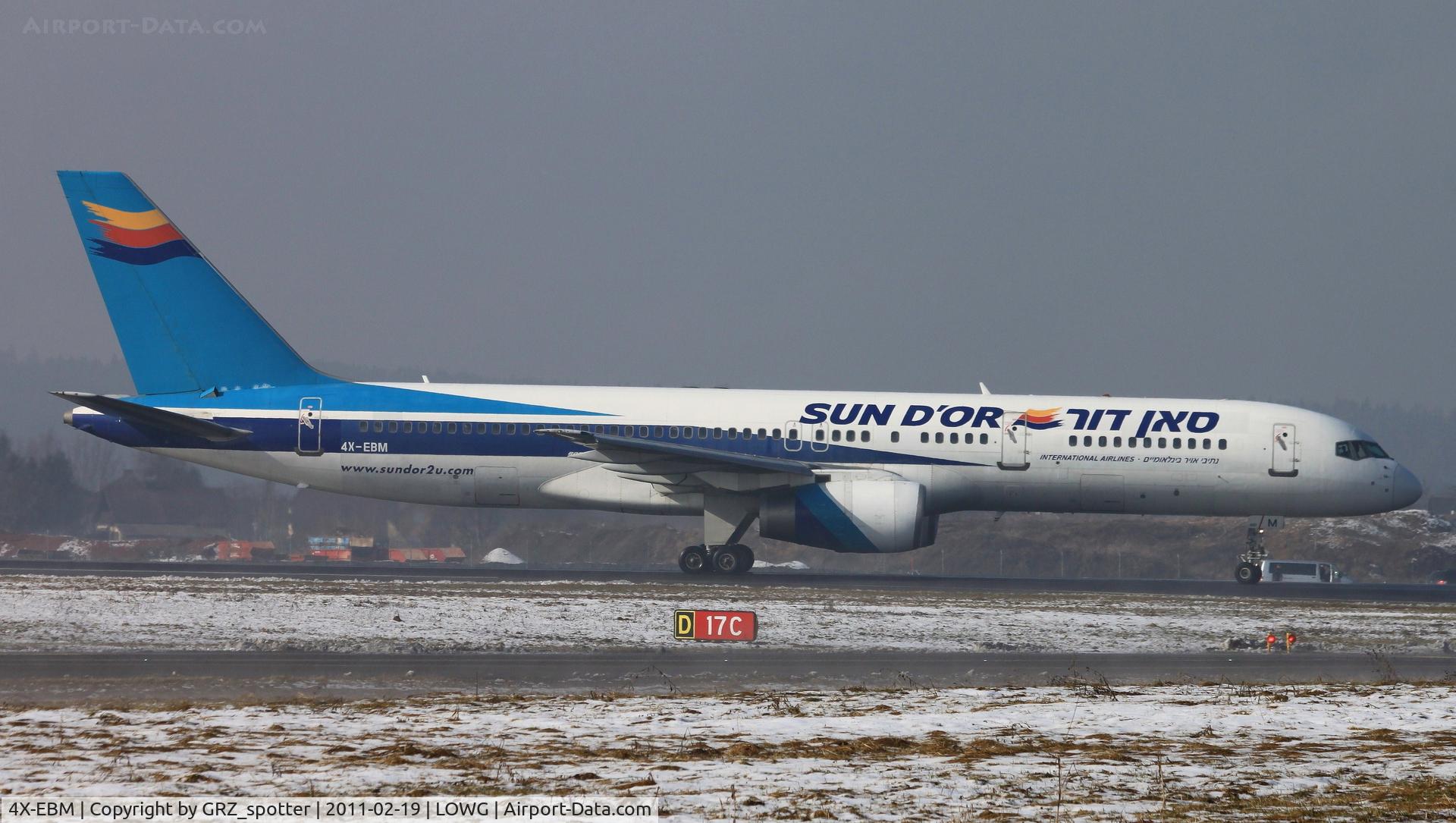 4X-EBM, 1987 Boeing 757-258 C/N 23918, ...