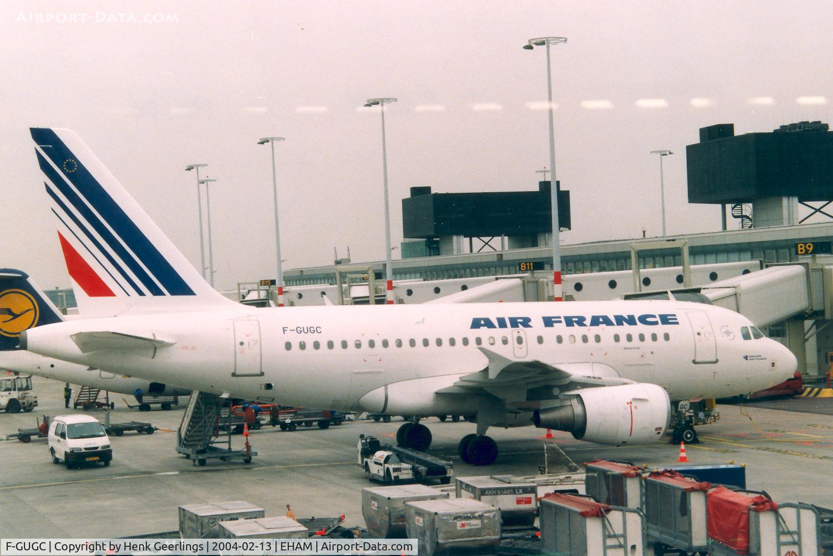 F-GUGC, 2002 Airbus A318-111 C/N 2071, A318 at Schiphol - EHAM