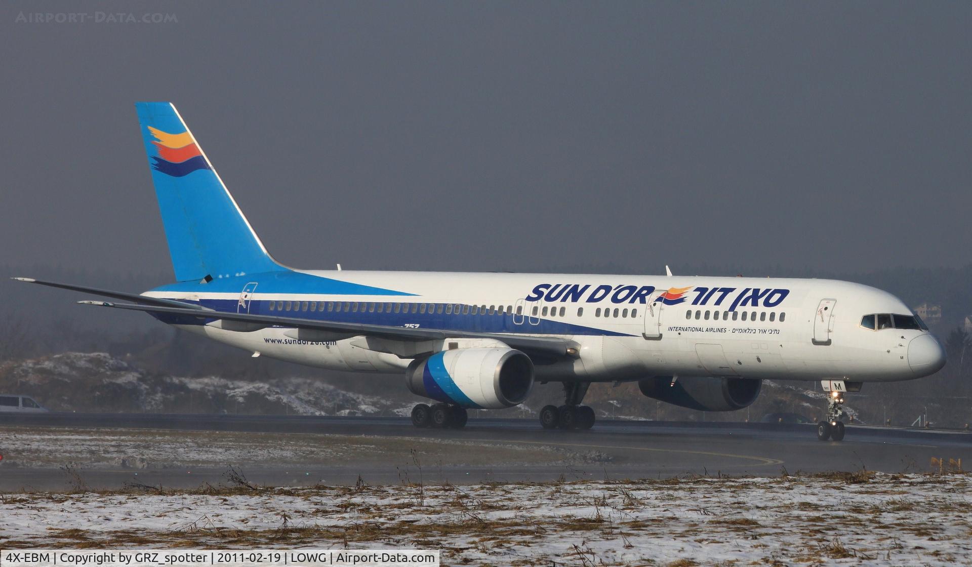 4X-EBM, 1987 Boeing 757-258 C/N 23918, ...