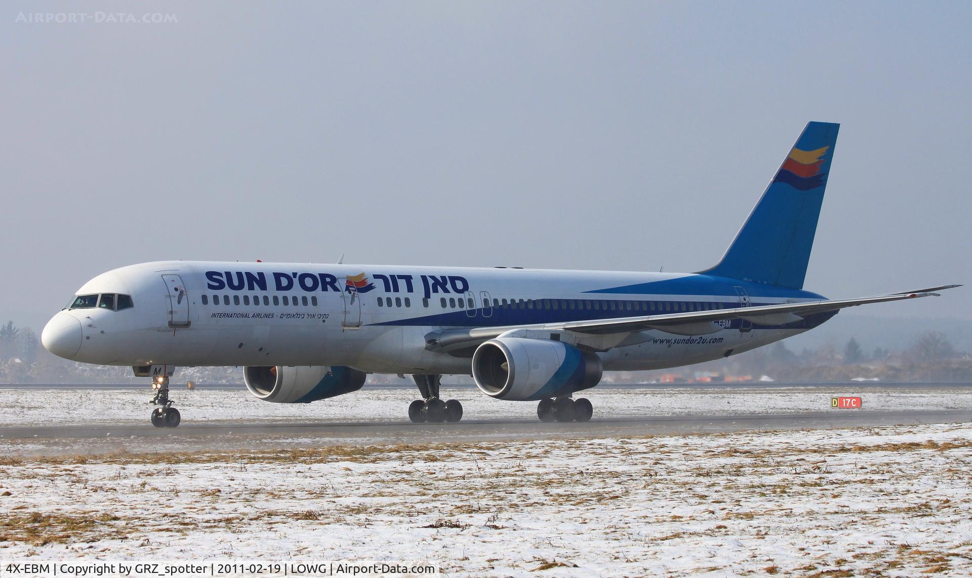 4X-EBM, 1987 Boeing 757-258 C/N 23918, ...