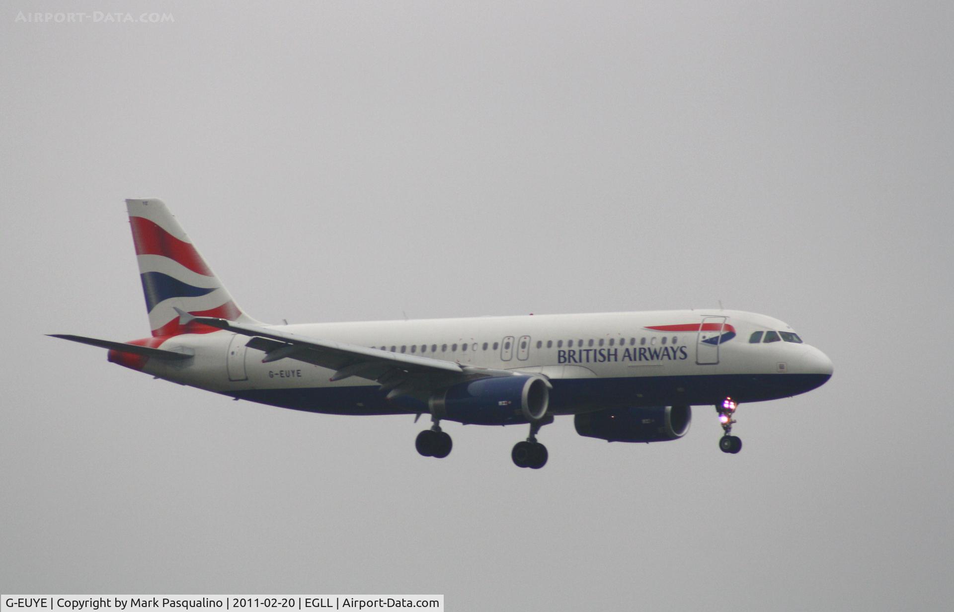 G-EUYE, 2009 Airbus A320-232 C/N 3912, Airbus A320