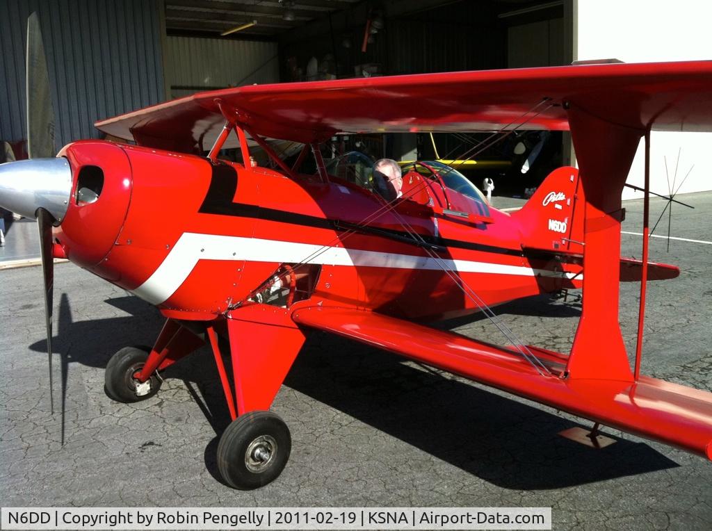 N6DD, 1974 Pitts S-1C Special C/N 1DD, N6DD sitting outside its hanger.