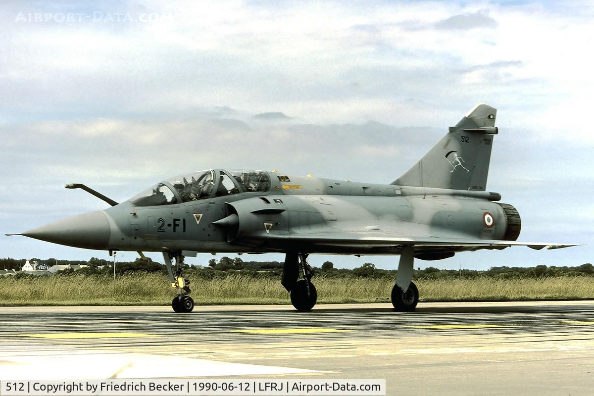 512, Dassault Mirage 2000B C/N 145, line up