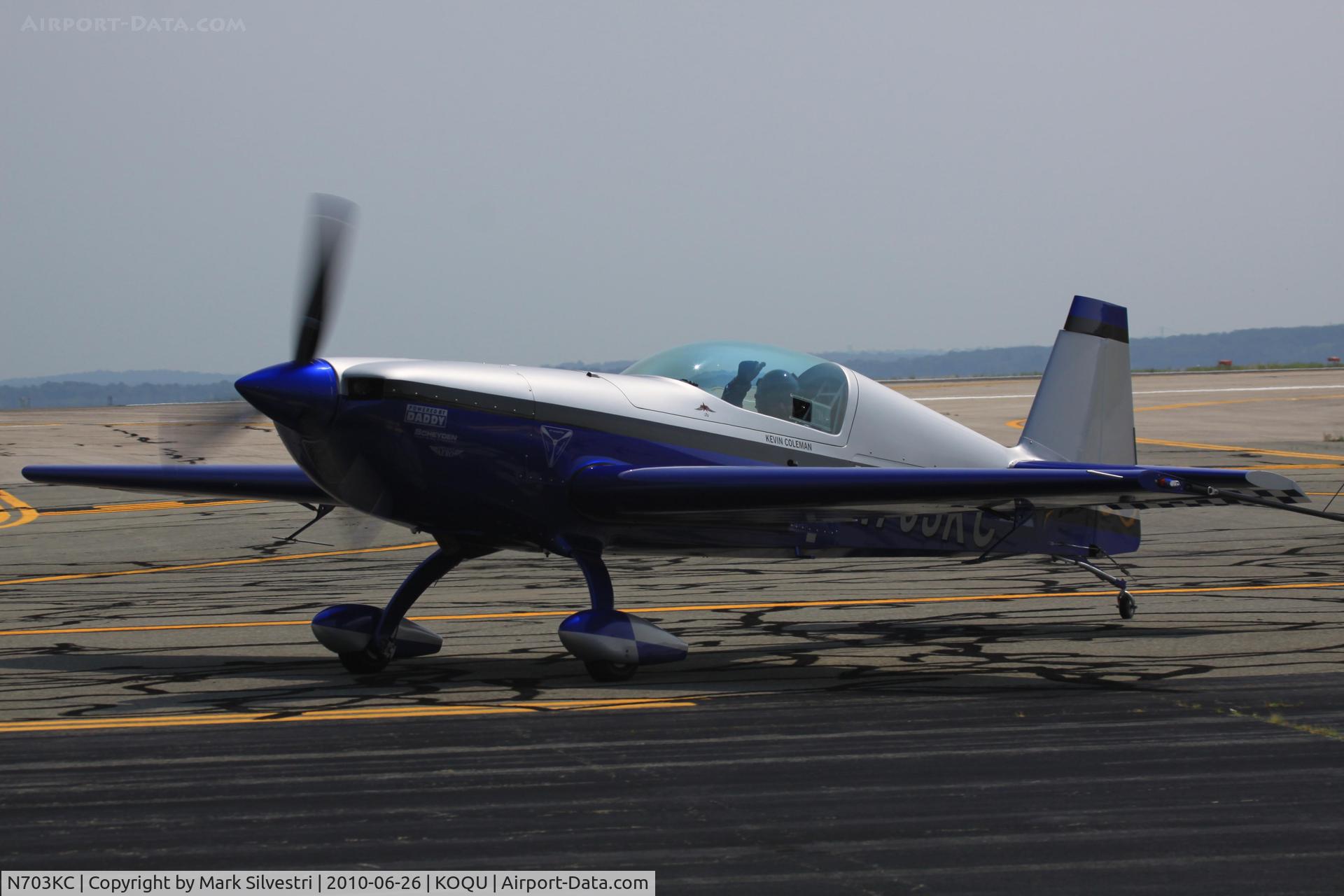 N703KC, 2007 Extra EA-300/L C/N 1275, Quonset Point, RI 2010 - Kevin Coleman