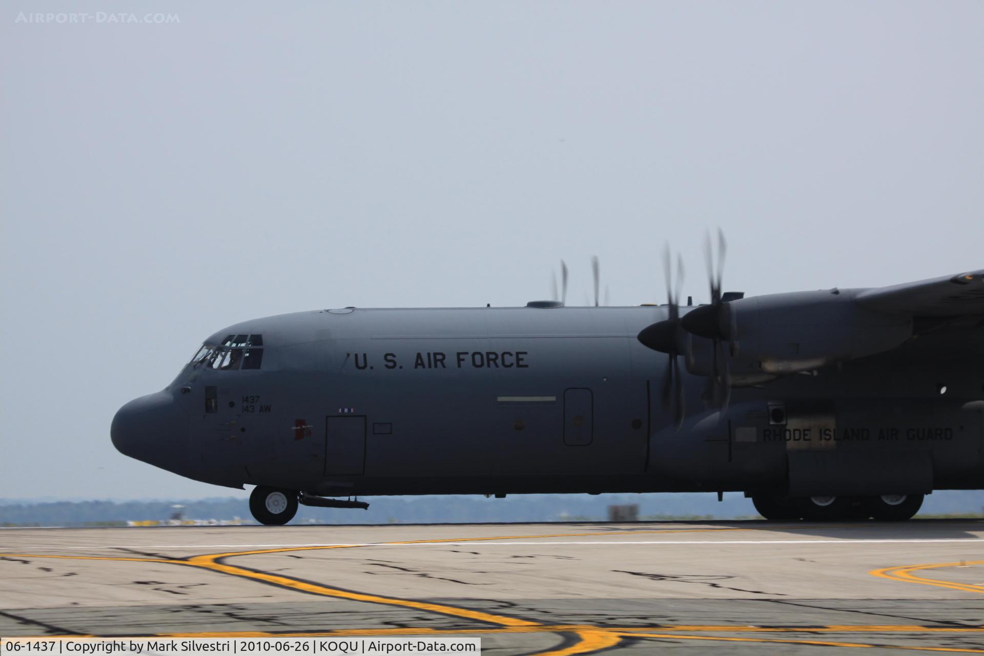06-1437, 2007 Lockheed Martin C-130J-30 Super Hercules C/N 382-5586, Quonset Point, RI 2010