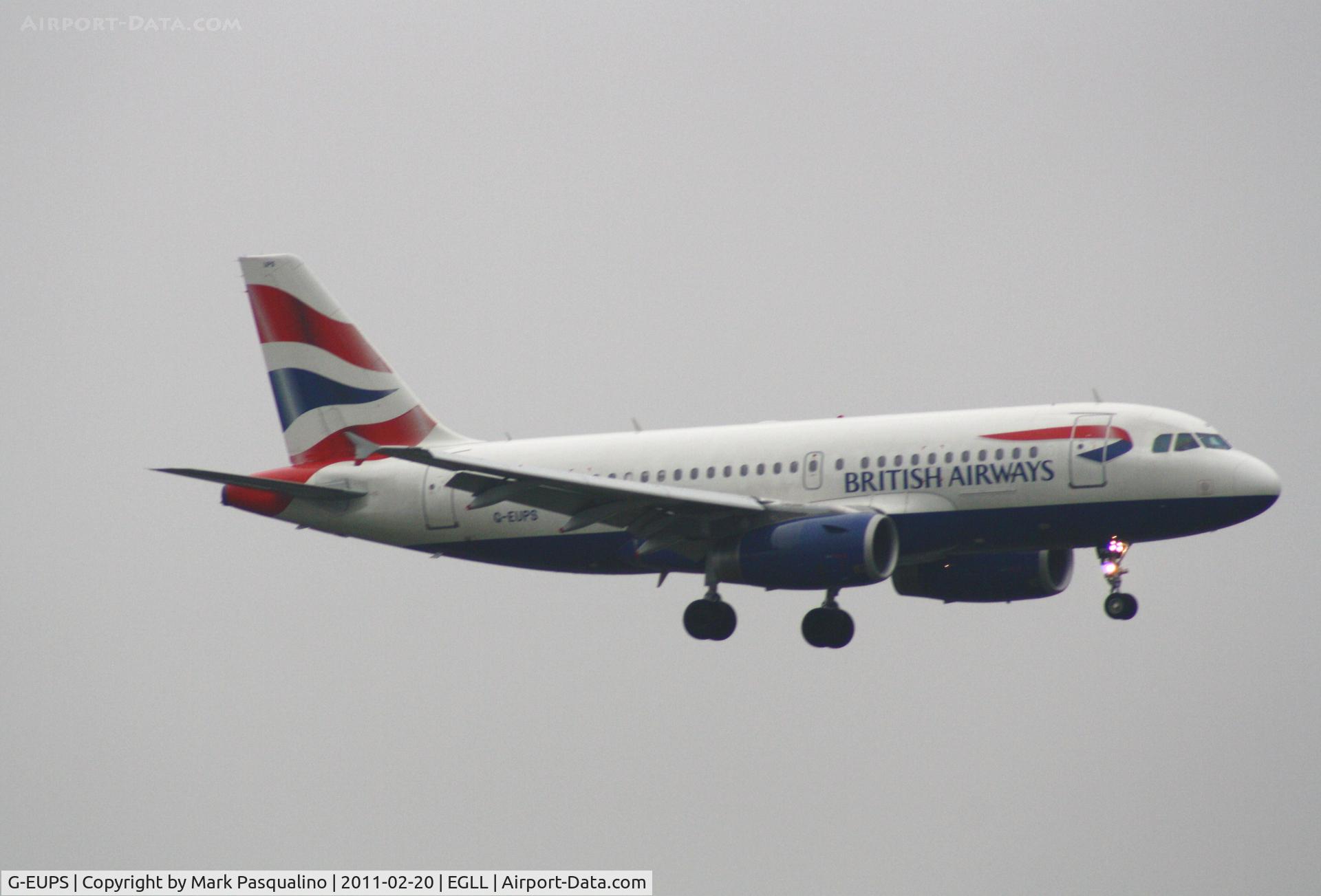 G-EUPS, 2000 Airbus A319-131 C/N 1338, Airbus A319