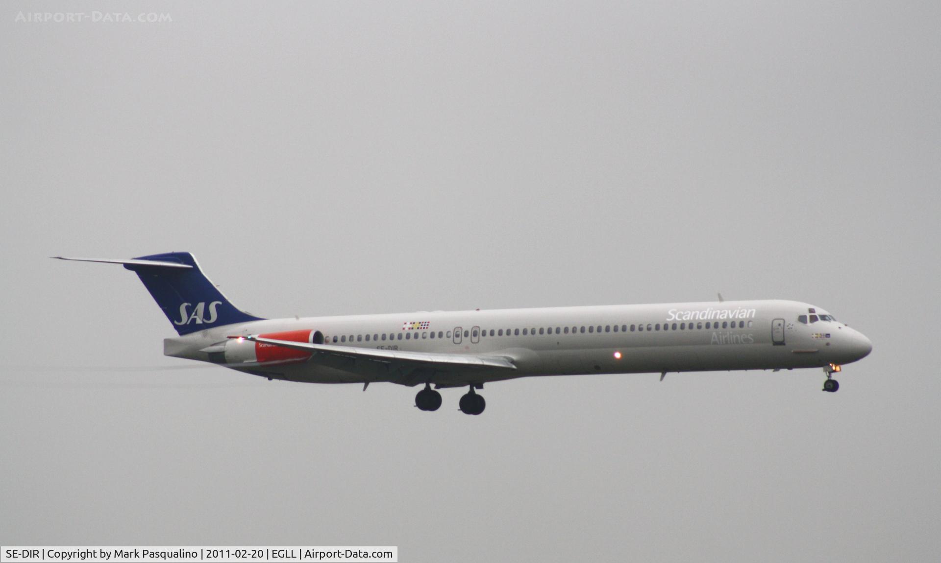 SE-DIR, 1991 McDonnell Douglas MD-82 (DC-9-82) C/N 53004, MD-82