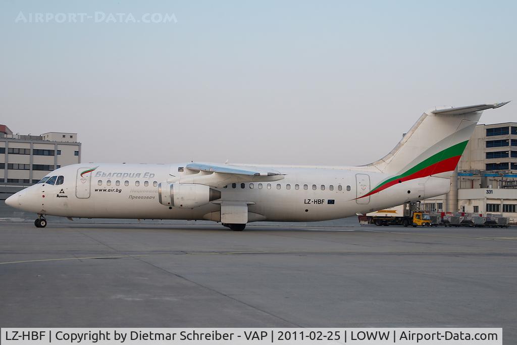 LZ-HBF, 1990 British Aerospace BAe.146-200 C/N E3159, Bulgaria Air Bae 146
