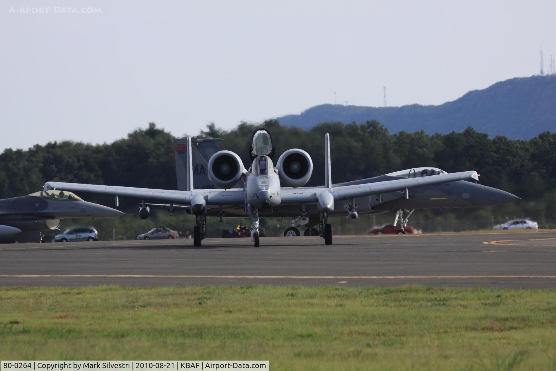 80-0264, 1980 Fairchild Republic A-10C Thunderbolt II C/N A10-0614, Barnes Municipal Airport, Westfield, MA 2010