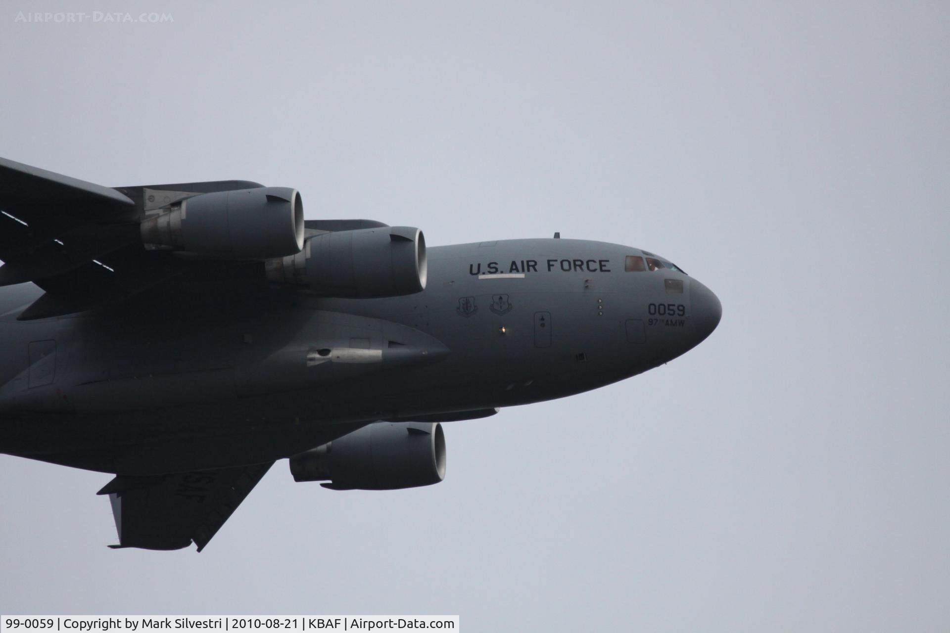 99-0059, 1999 Boeing C-17A Globemaster III C/N 50063/P-59, Barnes Municipal Airport, Westfield, MA 2010