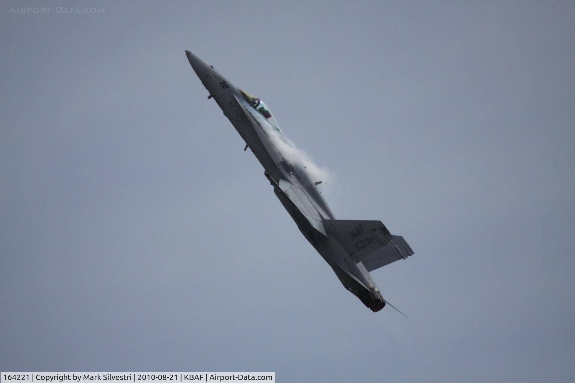 164221, 1991 McDonnell Douglas F/A-18C Hornet C/N 0984, Barnes Municipal Airport, Westfield, MA 2010