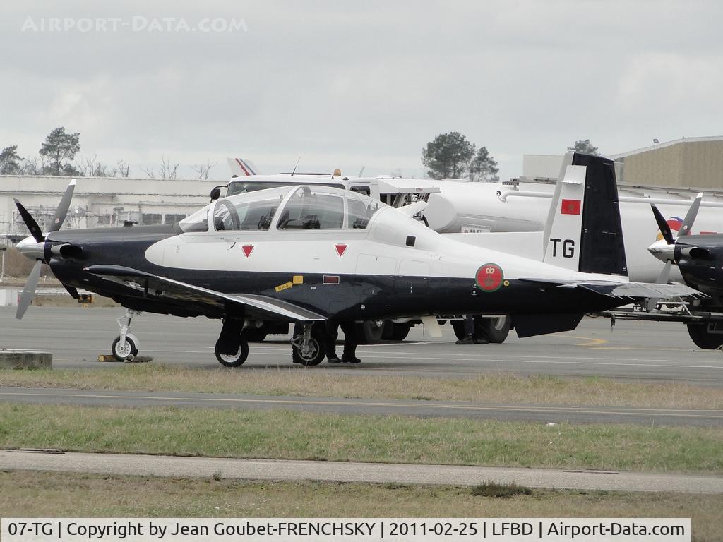 07-TG, 2011 Raytheon T-6C Texan II C/N PM-7, Raytheon T-6 Texan II - Beech PD-373 Mk II
cn/07
Morocco - Air Force